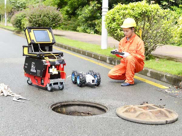 秦都管道机器人检测